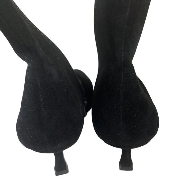 Ann Taylor Black solid estradille wedge size 9 - Picture 5 of 6